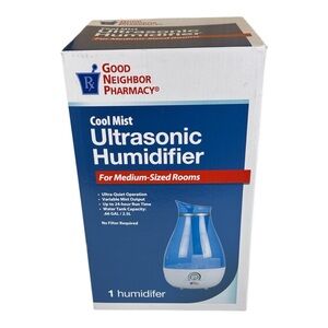 NWT Good Neighbor Pharmacy Humidifier Ultrasonic Cool Mist 0.66Gal
